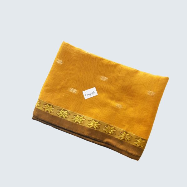 Khadi cotton weaving saree