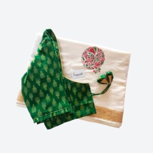 Kerala cotton saree